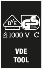 Wymienny trzpień izolowany Kraftform Kompakt VDE 68 i Take it easy Wera