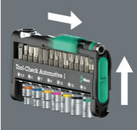 Zestaw narzędzi Tool-Check Automotive 1, 38 części Wera