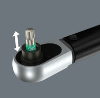 Klucz dynamometryczny Click-Torque Lock A 6, nastawny z grzechotką Wera - Do bitów 1/4"
