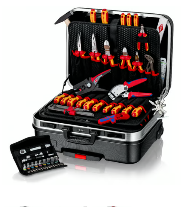 Walizka narzędziowa BIG Basic Move ElectroPlus dla elektryka Knipex 00 21 06  - 2