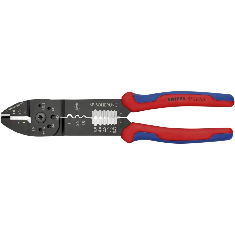 Szczypce do zagniatania i cięcia 97 32 240 Knipex - 1