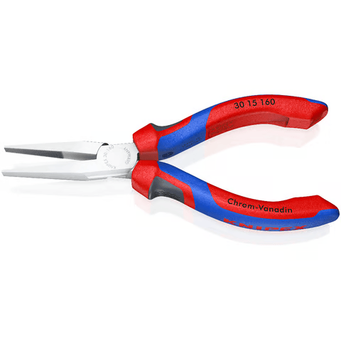 Szczypce płaskie wydłużone, rękojeści dwukomponentowe Knipex 30 15 - 1
