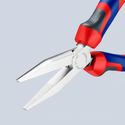 Szczypce płaskie wydłużone, rękojeści dwukomponentowe Knipex 30 15 - 5
