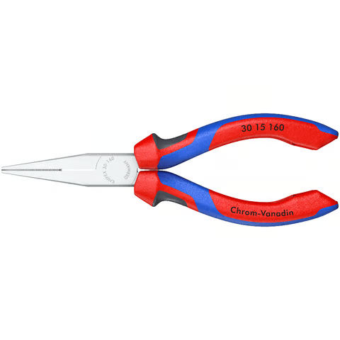 Szczypce płaskie wydłużone, rękojeści dwukomponentowe Knipex 30 15 - 3