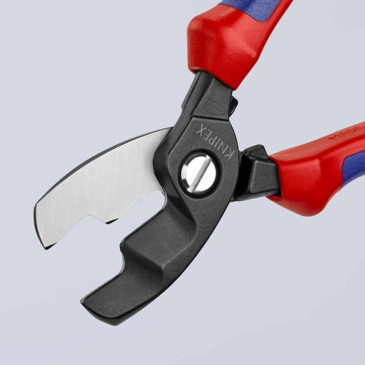 Nożyce do cięcia kabli i przewodów, rękojeści dwukomponentowe Knipex 95 12 200 - 4