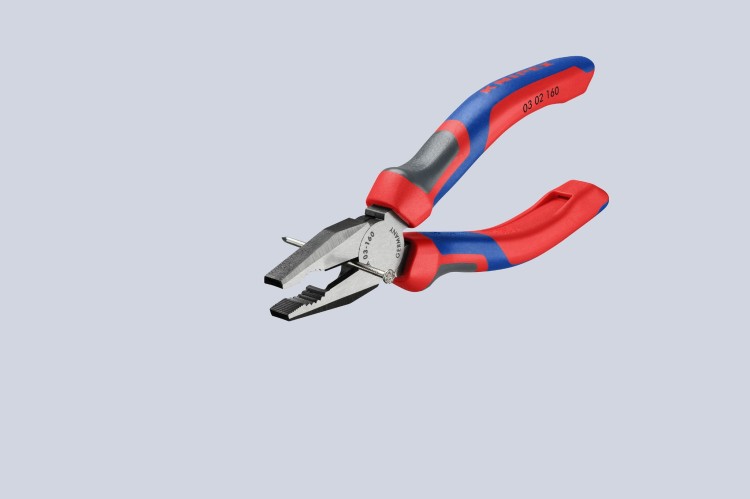 Szczypce uniwersalne (kombinerki), rękojeści dwukomponentowe Knipex 03 02 / 03 05