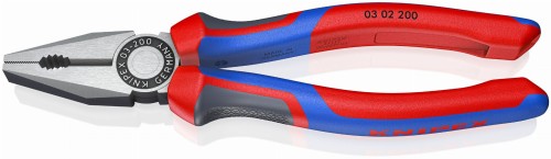 Szczypce uniwersalne (kombinerki), rękojeści dwukomponentowe Knipex 03 02 / 03 05 - 1