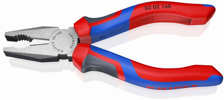 Szczypce uniwersalne (kombinerki), rękojeści dwukomponentowe Knipex 03 02 / 03 05 - 3