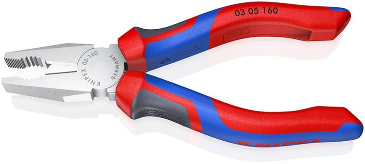 Szczypce uniwersalne (kombinerki), rękojeści dwukomponentowe Knipex 03 02 / 03 05 - 5