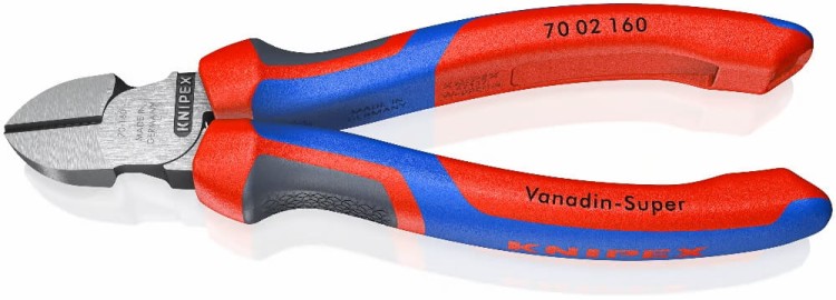 Szczypce tnące boczne (obcinaczki), rękojeści dwukomponentowe Knipex 70 02 / 70 05 - 8