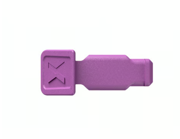 Klipsy oznaczeniowe fioletowe ColorCode Clips Knipex 00 61 10 CV - 1