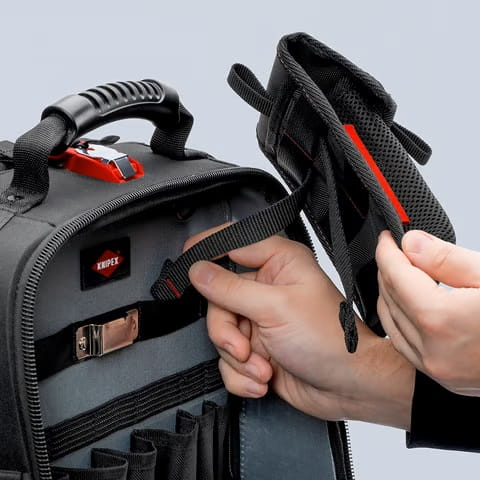Torba modułowa, bez wyposażenia Knipex 00 19 50 LE -  mocowanie do plecaka