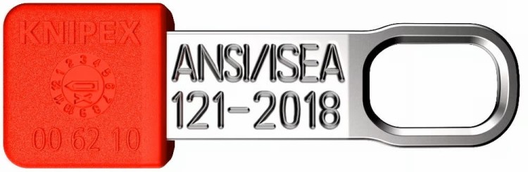 Zestaw klipsów do narzędzi TetheredTool 00 62 10 TR Knipex -1