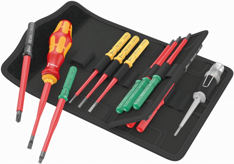 Rękojeści oraz trzpienie izolowane Kraftform Kompakt VDE 16 extra slim 1 Tool Finder, 16 - cz. Wera- 1