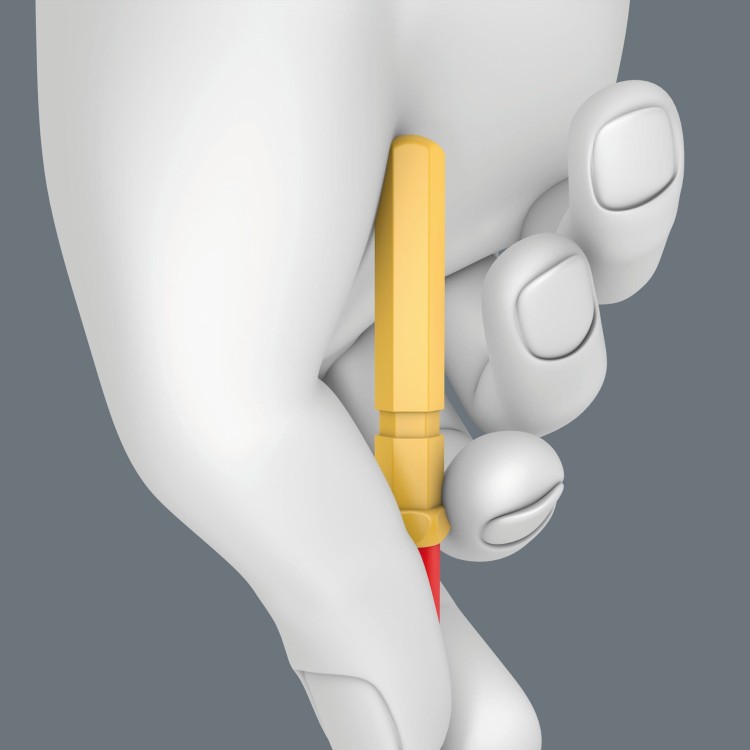 Rękojeści oraz trzpienie izolowane Kraftform Kompakt VDE 16 extra slim 1 Tool Finder, 16 - cz. Wera - szybkie podkręcanie