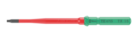 Wymienny trzpień izolowany Kraftform Kompakt VDE 67 iS TORX® Take it easy Wera - 1