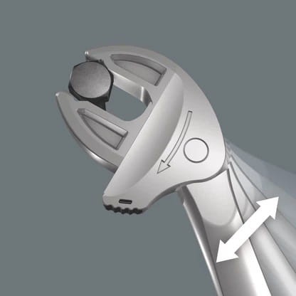 Zestaw samonastawnych dwustronnych kluczy płaskich Joker 6006 Joker 2 Set 1, 2 części Wera - mechanizm zapadkowy zapewniający szybką pracę