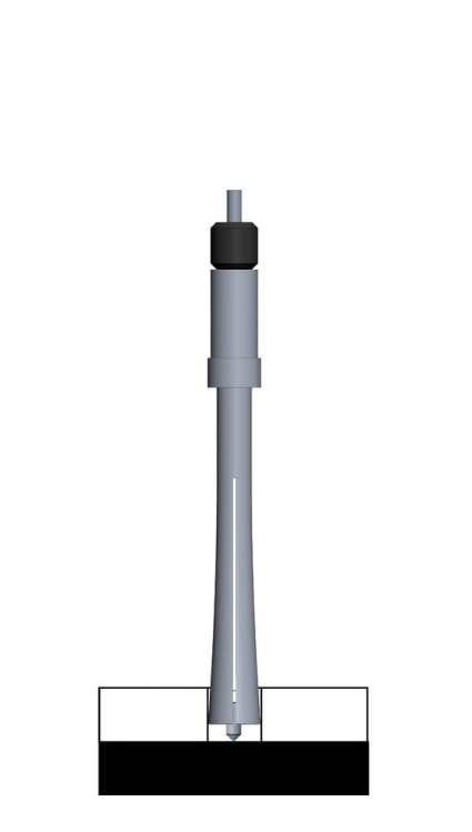 Punktak centrujący Rennsteig - 5