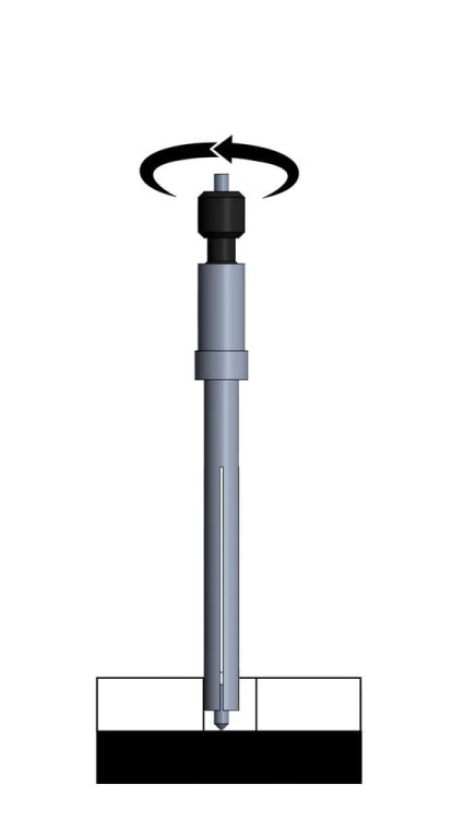 Punktak centrujący Rennsteig - 6