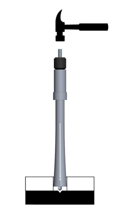 Punktak centrujący Rennsteig - 7