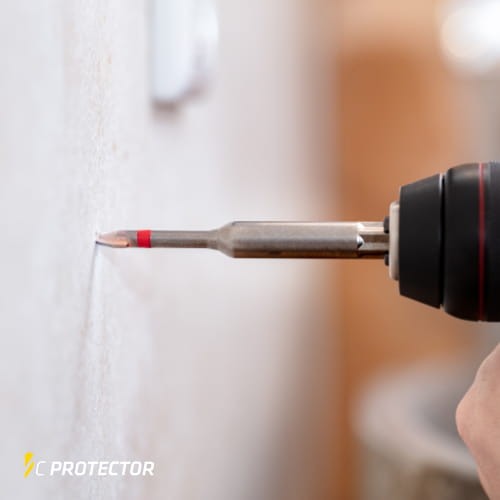 Wiertło do twardych płytek gresowych i ceramicznych Protector GEN 2 + wiertło Profi Beton Alpen