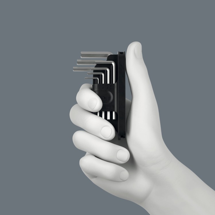 Zestaw Tool-Check Modular Set Imperial 1; 50 części Wera - Zestaw z kluczami trzpieniowymi Tool-Check Modular Hex-Plus 1