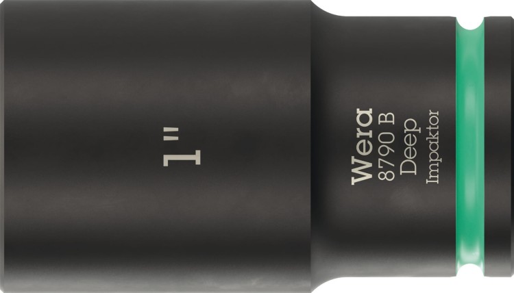 Klucze nasadowe w zestawie 8790 B Impaktor Deep; 3/8"; 1" x 63 mm 13 cz. Wera
