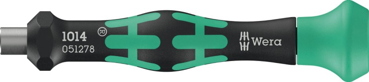 Rękojeść z uchwytem do bitów Kraftform Micro 1014; 4 x 80 mm Wera