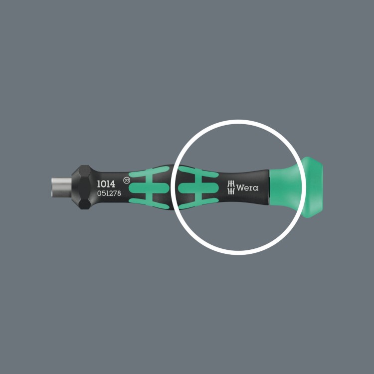 Rękojeść z uchwytem do bitów Kraftform Micro 1014; 4 x 80 mm Wera