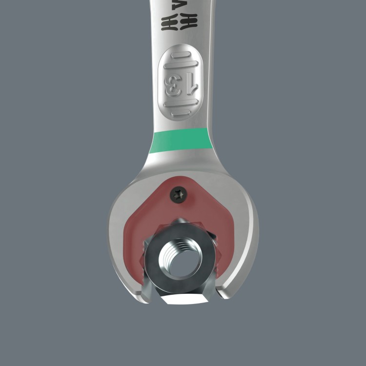 Listwa magnetyczna 9630 z zestawem kluczy płasko-oczkowych z grzechotką 6000 Joker 1; 11 części Wera - Klucz płasko-oczkowych z grzechotką Joker 6000