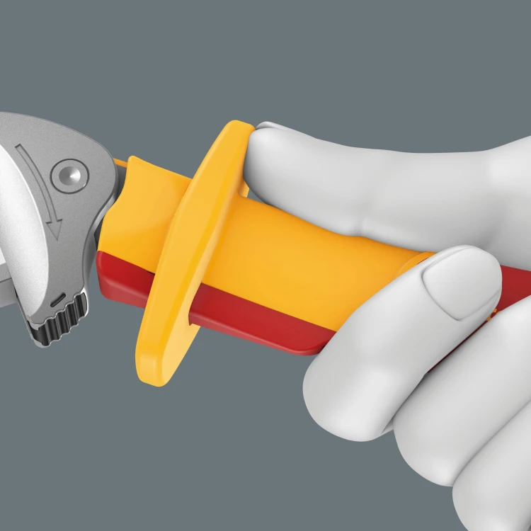 Zestaw samonastawnych kluczy płaskich izolowanych 6004 Joker VDE 4 Set 1; 4 części Wera - Zabezpieczenie przed ześlizgnięciem