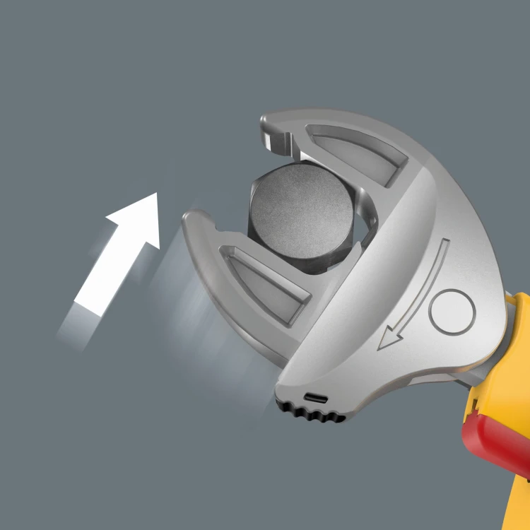 Zestaw samonastawnych kluczy płaskich izolowanych 6004 Joker VDE 4 Set 1; 4 części Wera - Joker 6004 VDE: automatyczna i bezstopniowa samoczynna regulacja