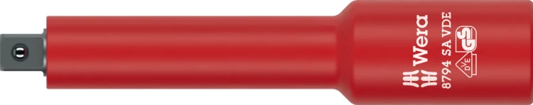 Przedłużka 8794 SA VDE Zyklop; izolowana; krótka; 1/4"; 1/4" x 91 mm Wera