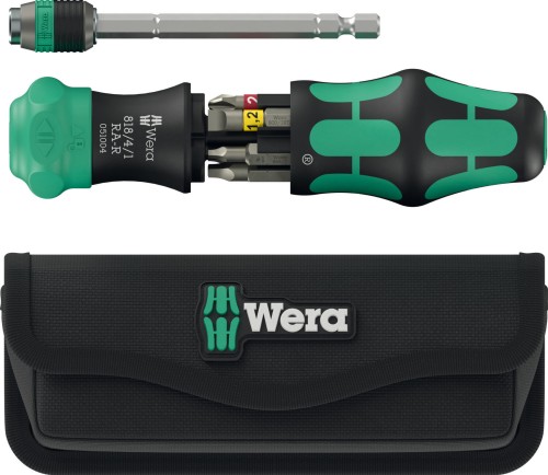Wkrętak Kraftform Kompakt 26 RA-R z etui; 6 części Wera
