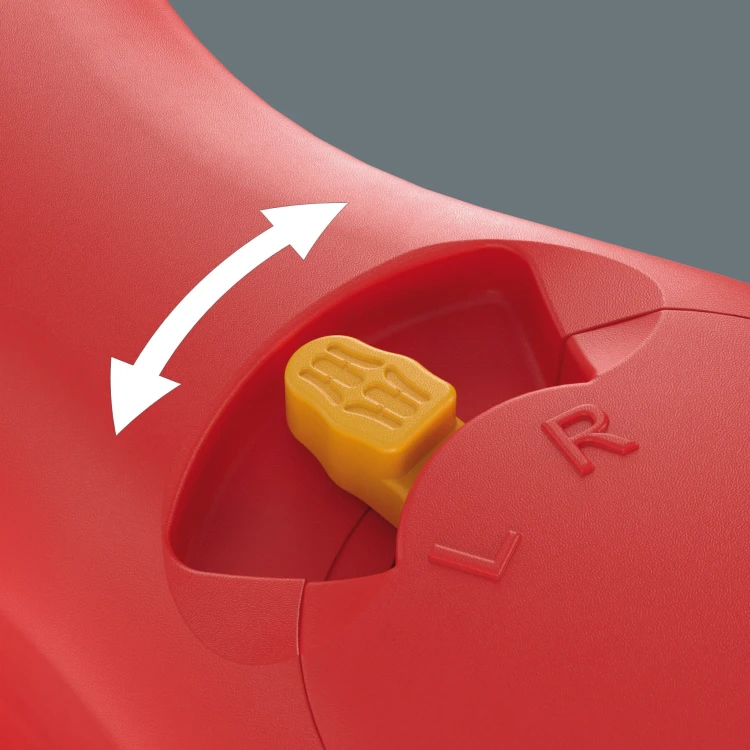 Adapter z rękojeścią poprzeczną 410 i VDE A RA izolowany VDE z funkcją grzechotki do kluczy nasadowych 1/4"; 1/4" x 130 mm Wera - Przełączanie kierunku pracy w prawo i w lewo