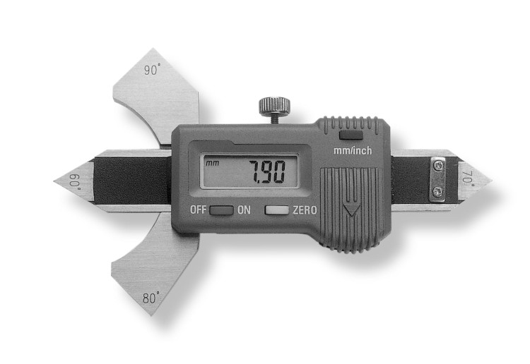 Miernik do spoin cyfrowy 60-90 stopni stal nierdzewna na zawieszce Scala