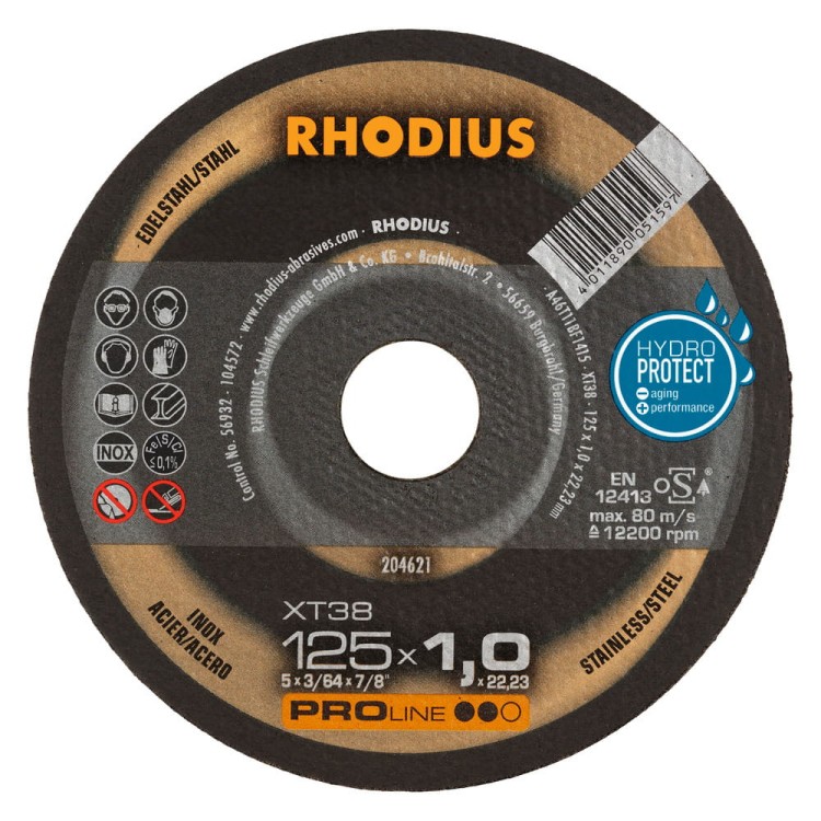 Tarcza do cięcia metalu Rhodius XT38