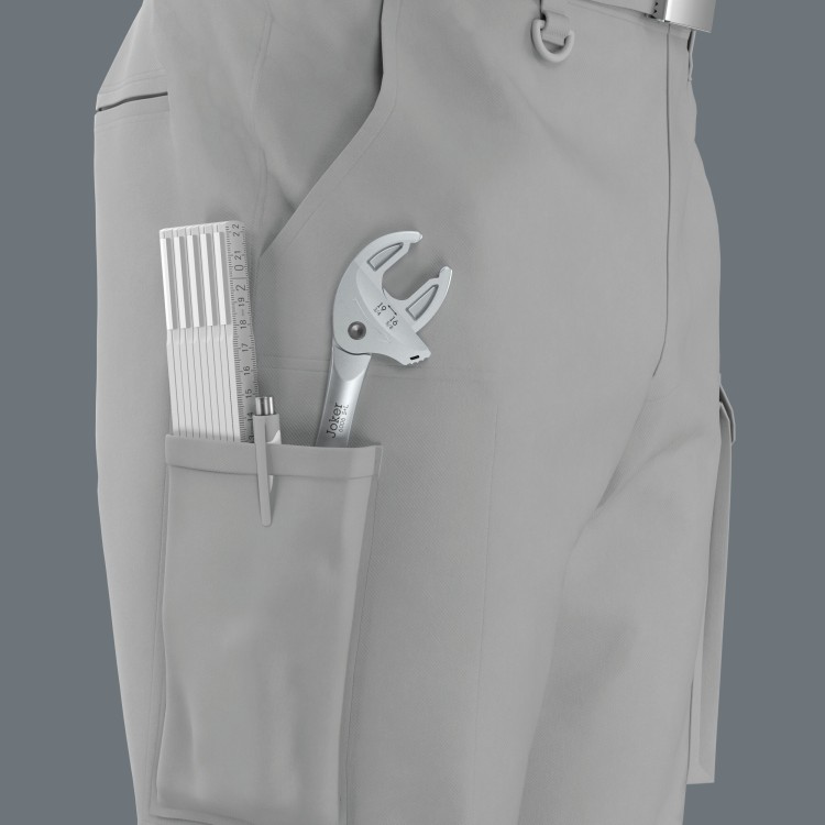 Samonastawny dwustronny klucz płaski Joker 6006 Joker S/L, 10; 11; 12; 13 x 7/16; 1/2" x 16; 17; 18; 19 x 5/8; 11/16; 3/4" x 208.6 mm Wera - Cały warsztat w kieszeni