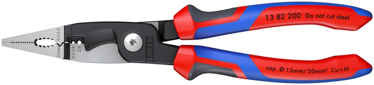 Szczypce wielofunkcyjne dla elektroinstalatorów Knipex 13 82 / 13 92 - 3