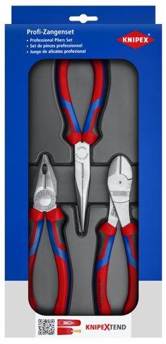 Szczypce w zestawie dla monterów Knipex 00 20 11 V01 - 1