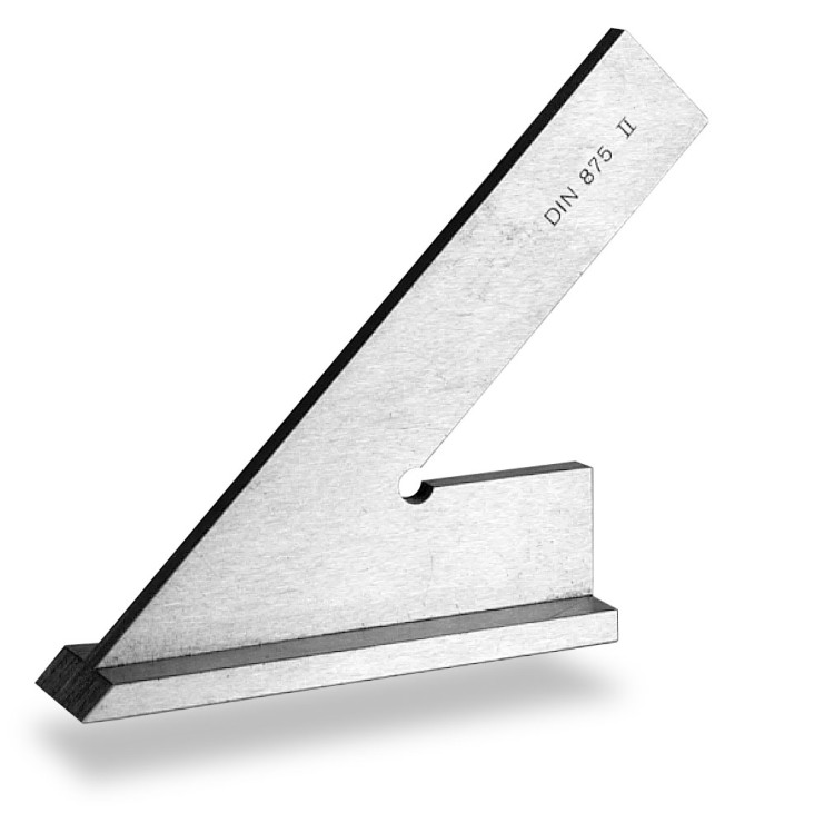 Precyzyjny kątownik 45 stopni ze stopką Scala 409