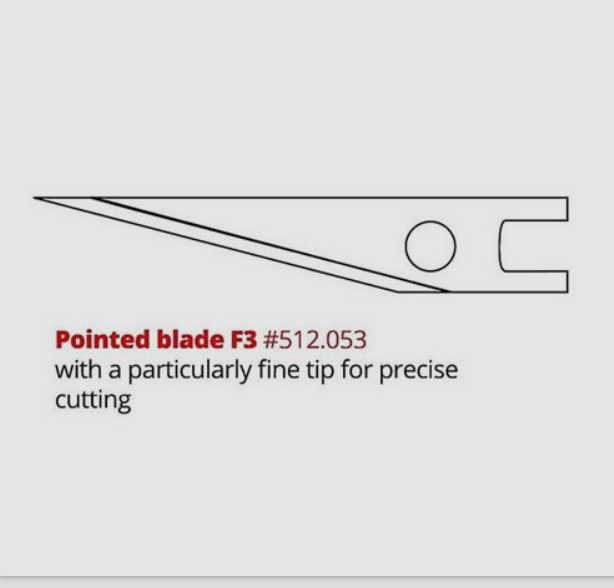 Ostrze precyzyjne Pointed Mozart