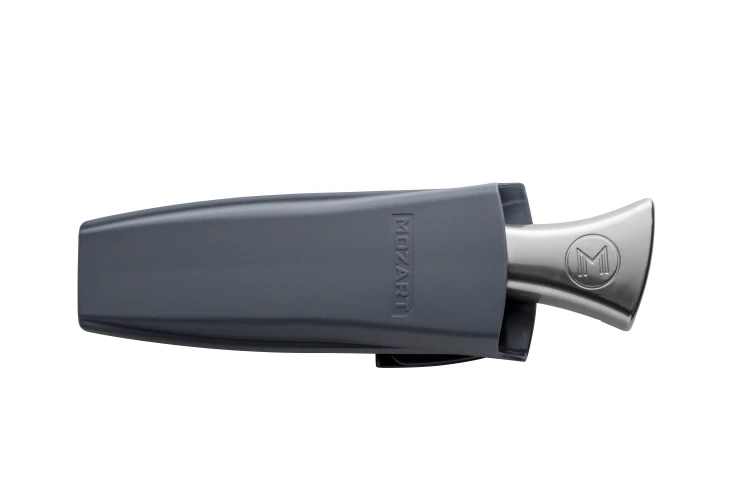 Nóż z ostrzem trapezowym Evo z kaburą do paska Mozart - w kaburze 2