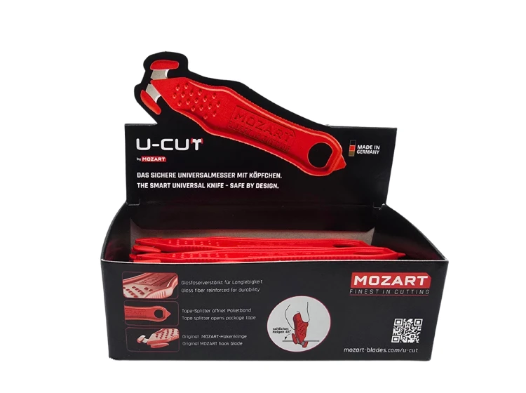 Nóż bezpieczny C-Cut z podwójnym ostrzem Mozart  - 7