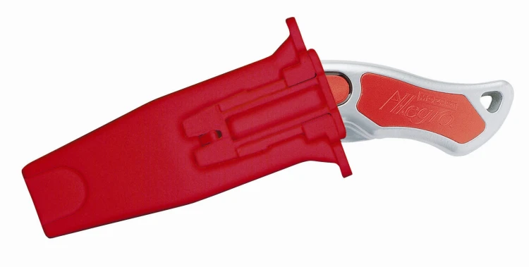 Nóż z ostrzem trapezowym z kaburą do paska EVO Mozart  - 2