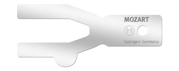 Nóż do wyrównywania spoin Trimming Mozart - ostrza 1