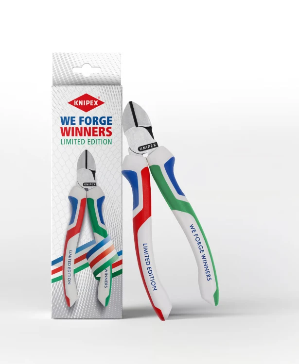 Szczypce tnące boczne 160 mm DWK limitowana edycja Knipex 70 02 160 S8 - 4