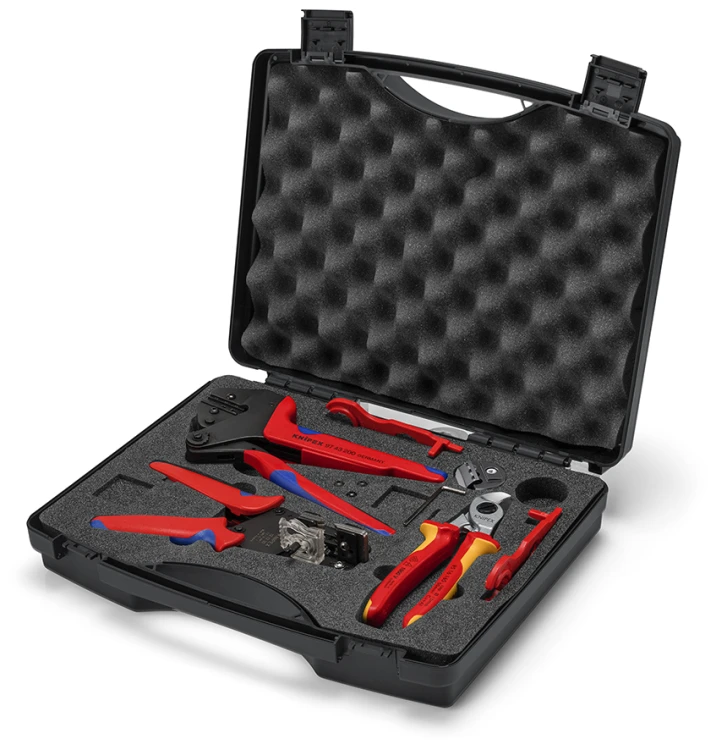 Narzędzia w walizce do montażu instalacji fotowoltaicznych w zestawie Knipex - 7