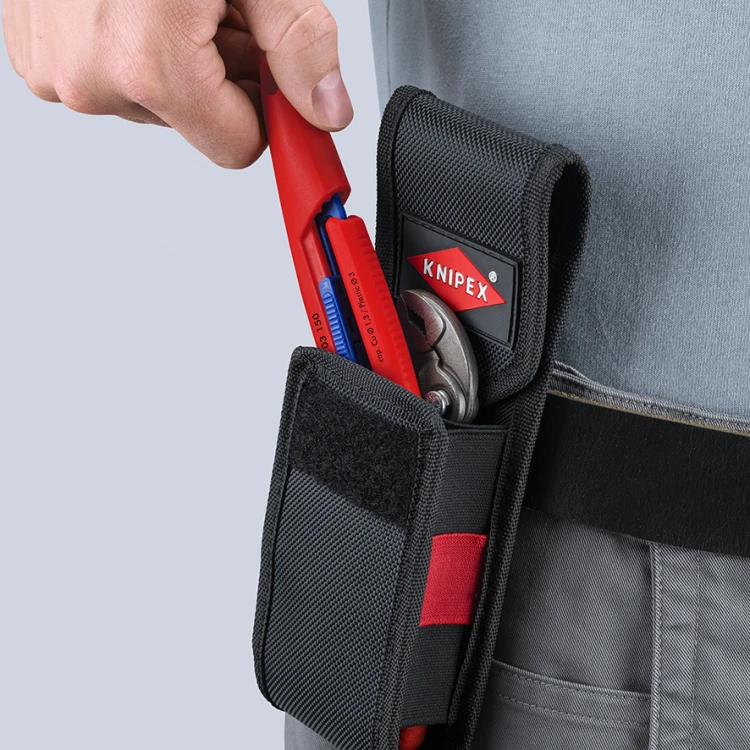 Szczypce Slim Knips do precyzyjnych prac mechanicznych Knipex 78 03 150 - idealnie mieści w etui przy pasku