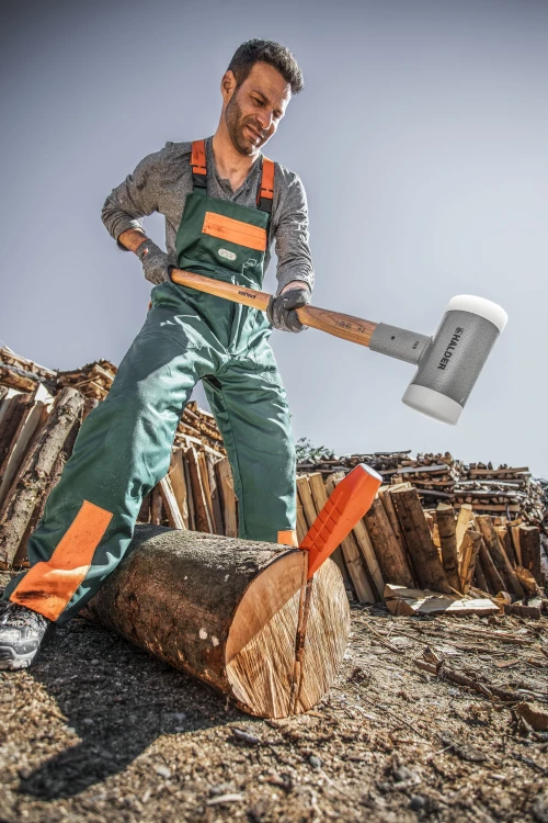 Młotek bezodrzutowy SUPERCRAFT HICKORY Halder - w użyciu 2